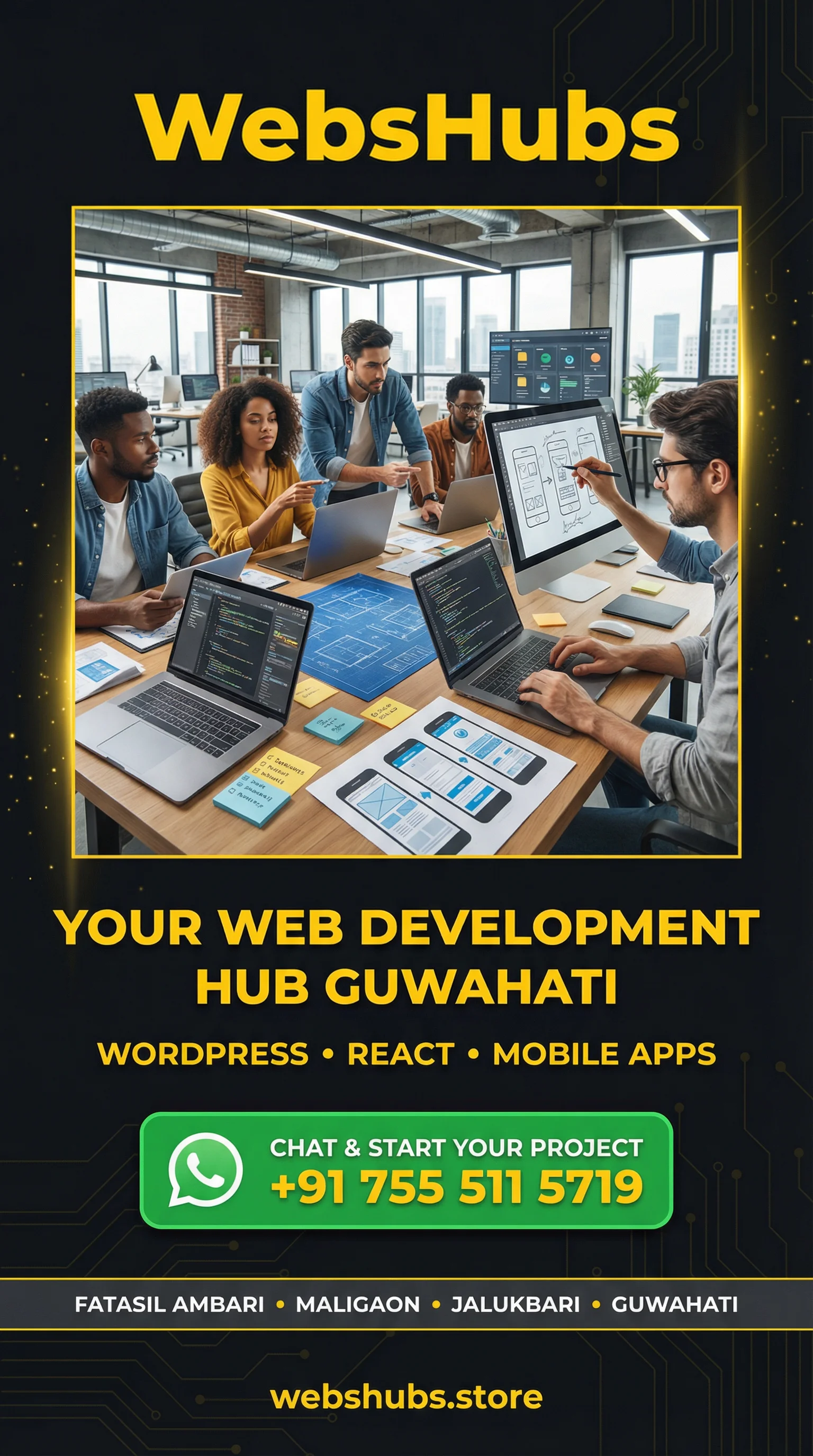 WebsHubs – Web Development Hub in Guwahati